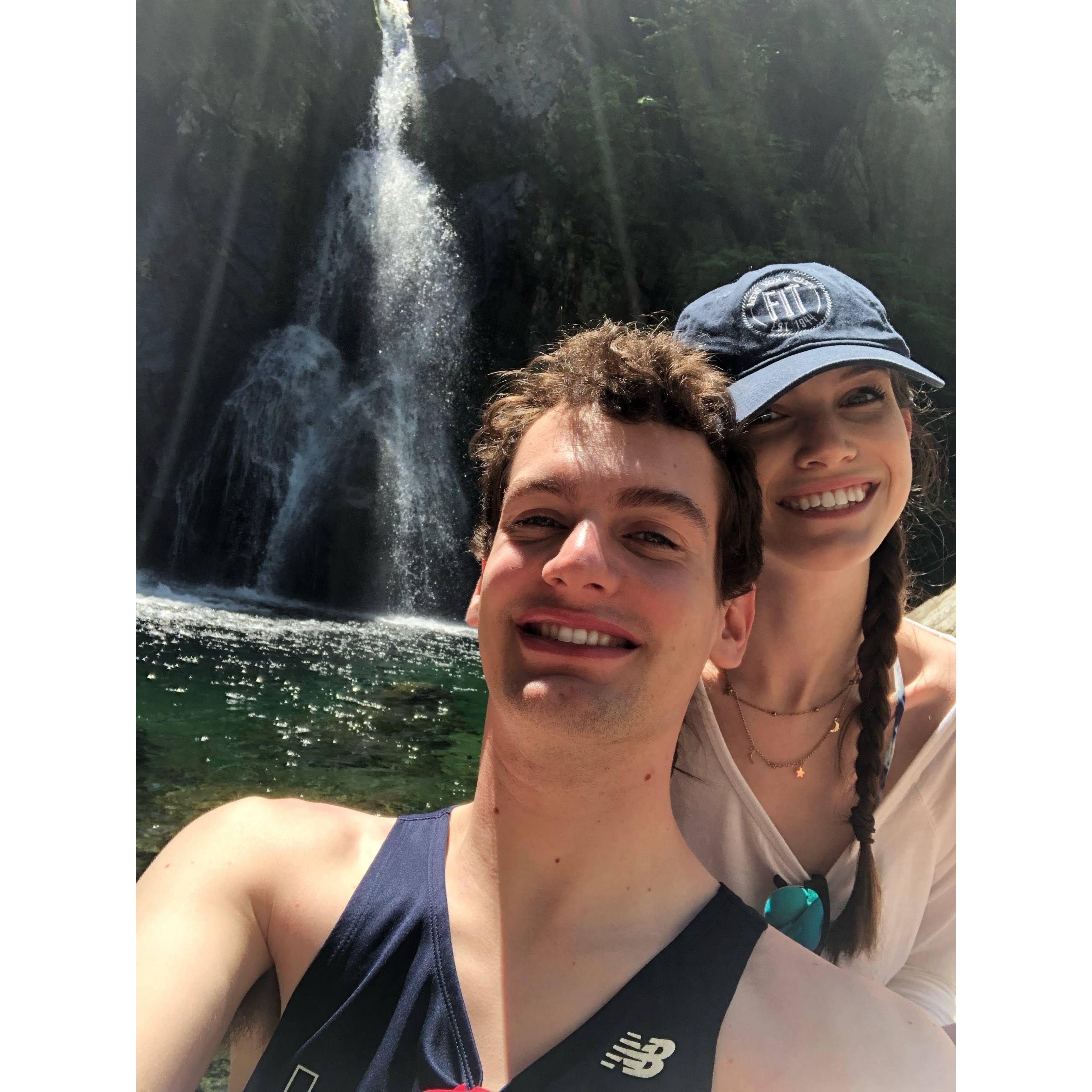 1st of many waterfall hikes