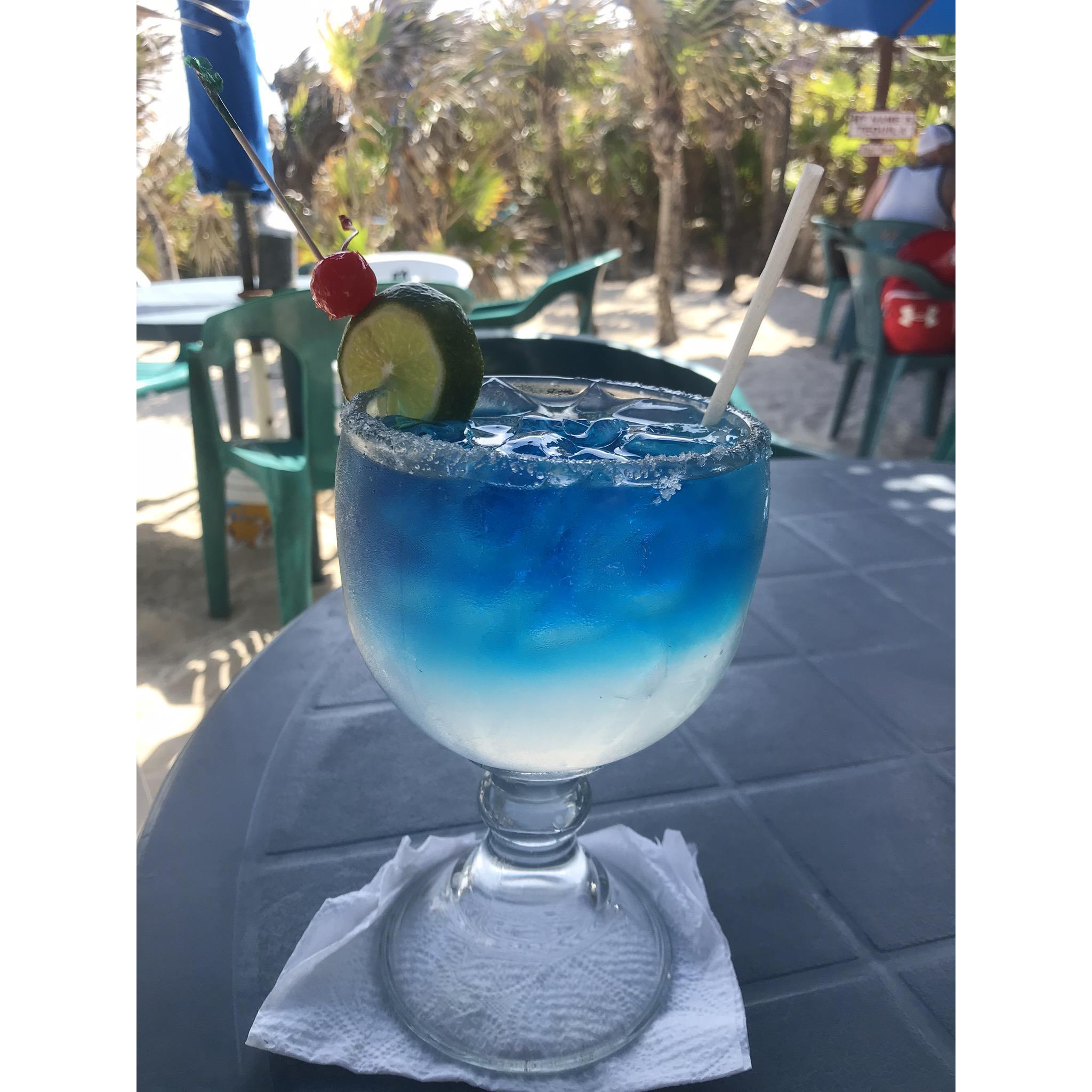 Drink from Coconuts on Cozumel