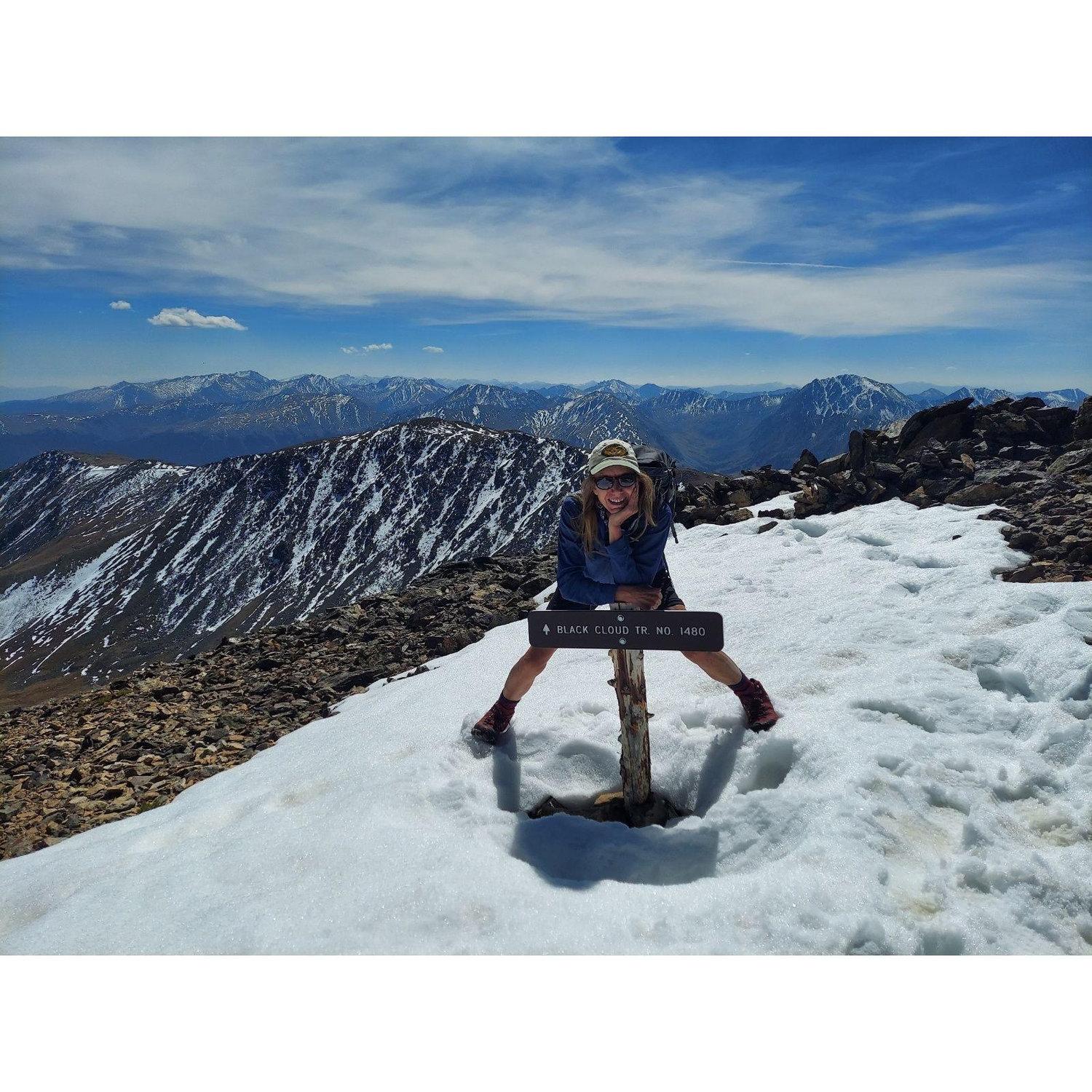 Made it to the top of Mt. Elbert!