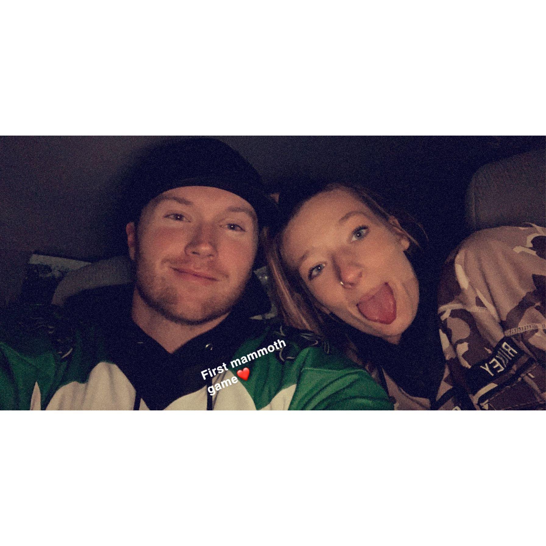 Matthew's first Colorado Mammoth game! One of Kaitlyn's favorite memories to look back on! 
12/2019