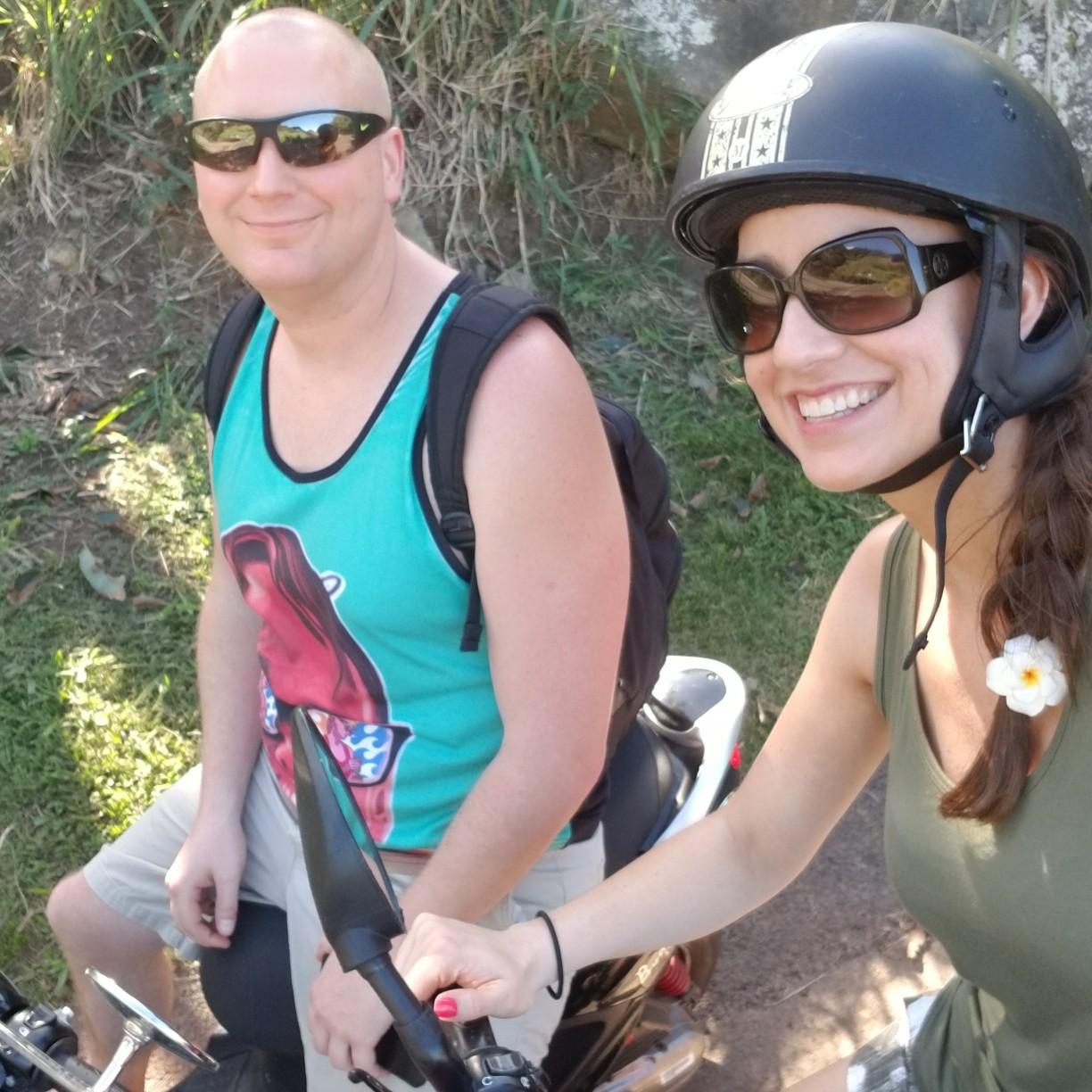 Riding the road to Hanna