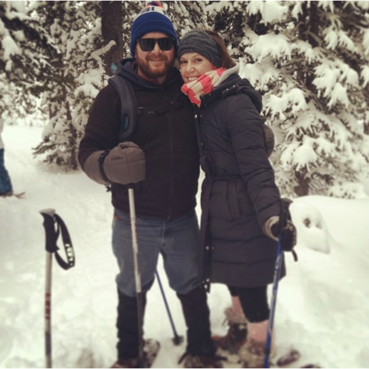 2014 - Beautiful snowshoeing... definitely worth getting lost on the drive there and forgot snacks...(We never left home without snacks after that!)