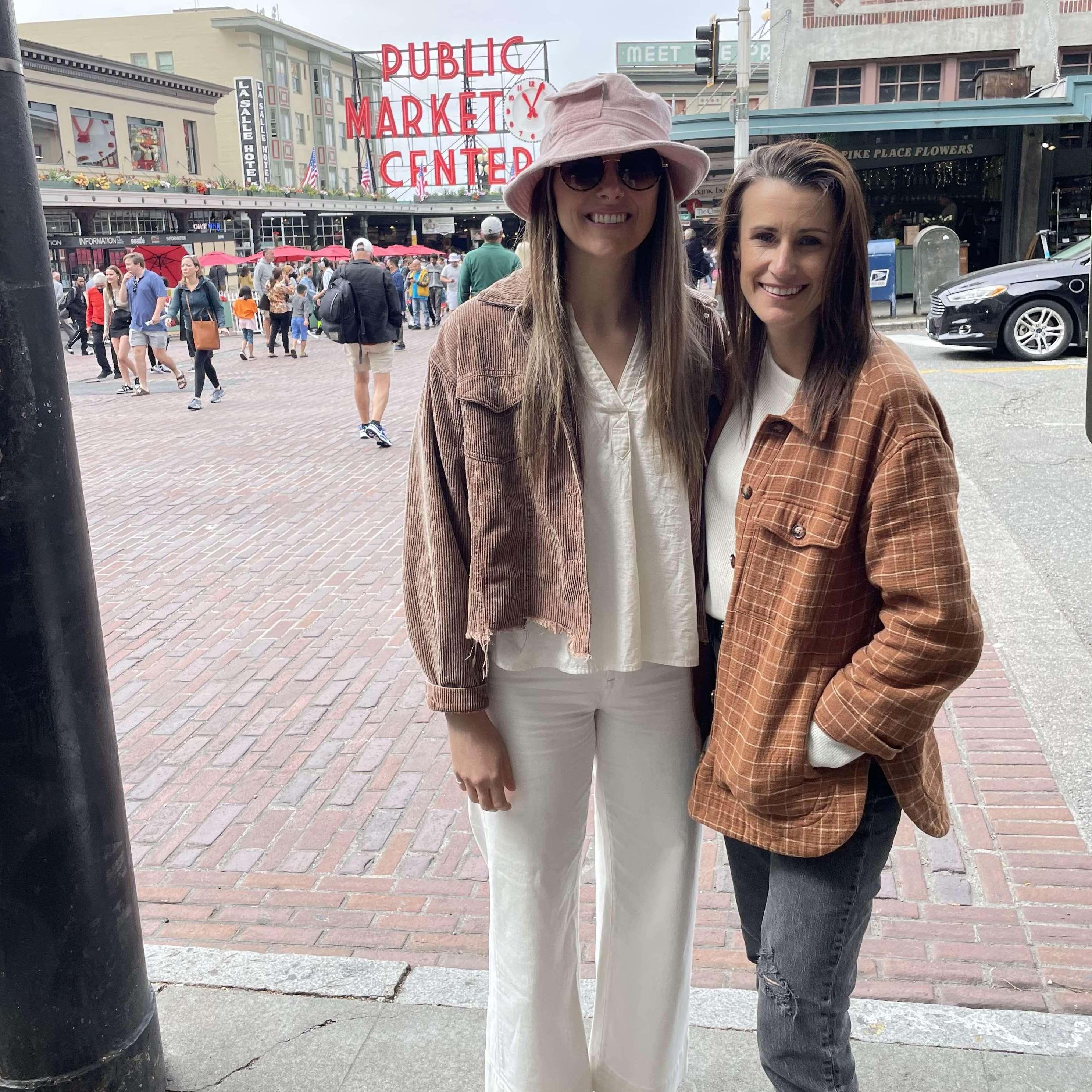 Exploring Seattle, WA. 