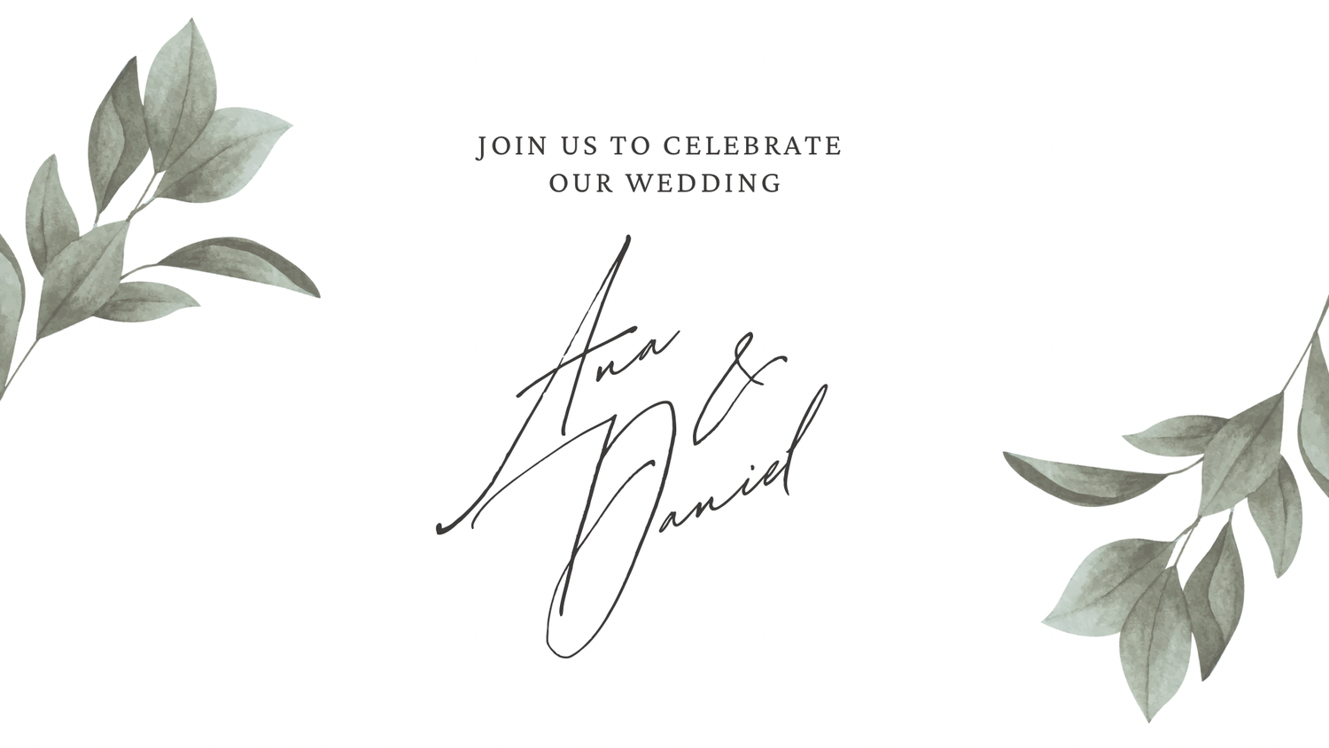The Wedding Website of Daniel Ruiz and Ana Torres