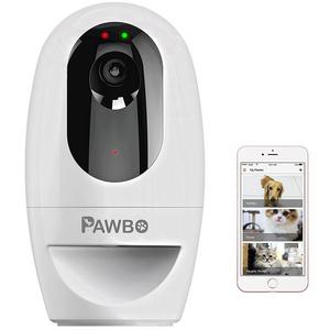 Pawbo Life Pet Camera: WiFi HD Video with 2-Way Audio, Treat Dispenser and Laser Game, Designed for Dogs and Cats