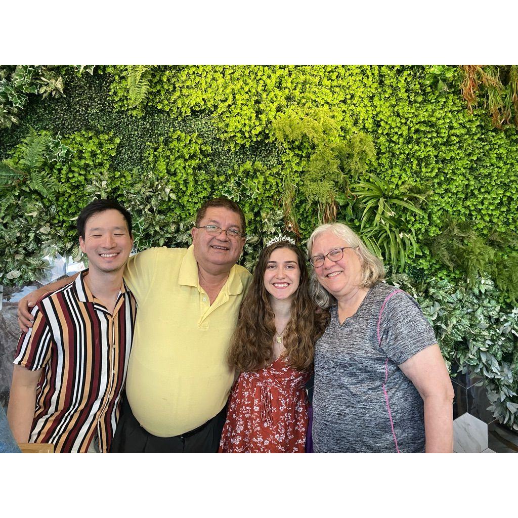 Birthday with my folks