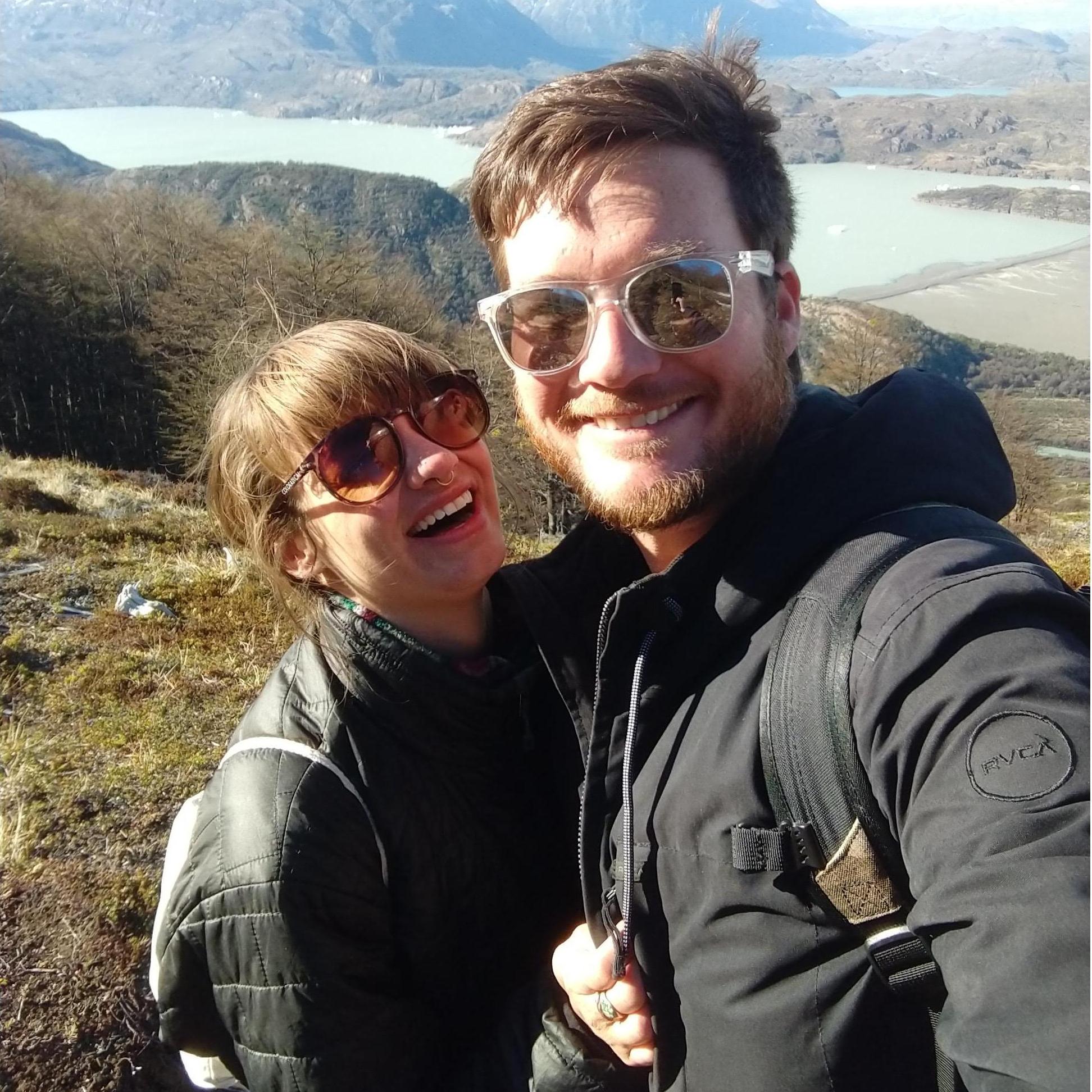 Right after we got engaged ! Torres Del Paine National Park in Chile. September 2019