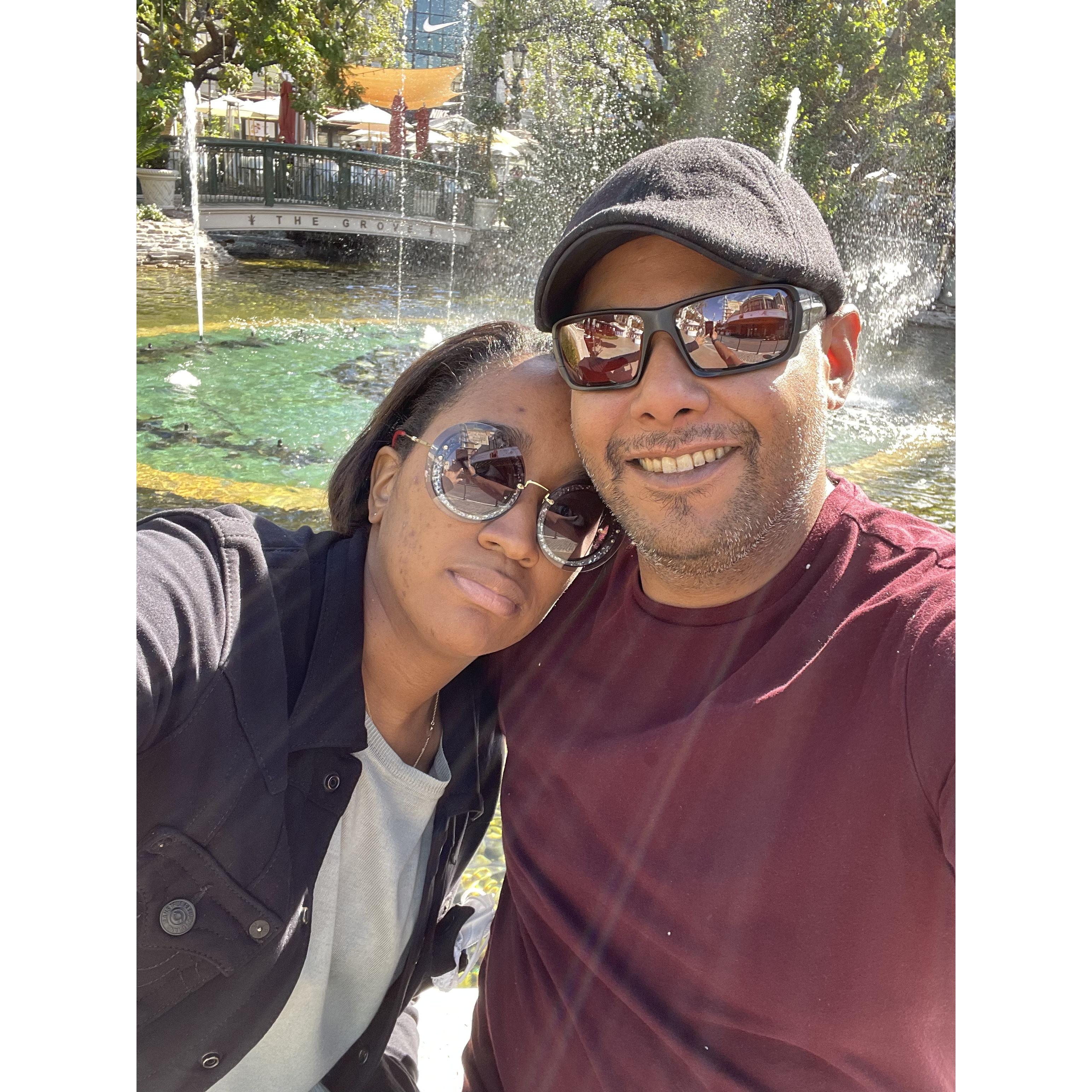 Our first trip together. A smashing success!