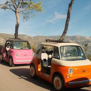Mini Electric Fiat Tour in Nice