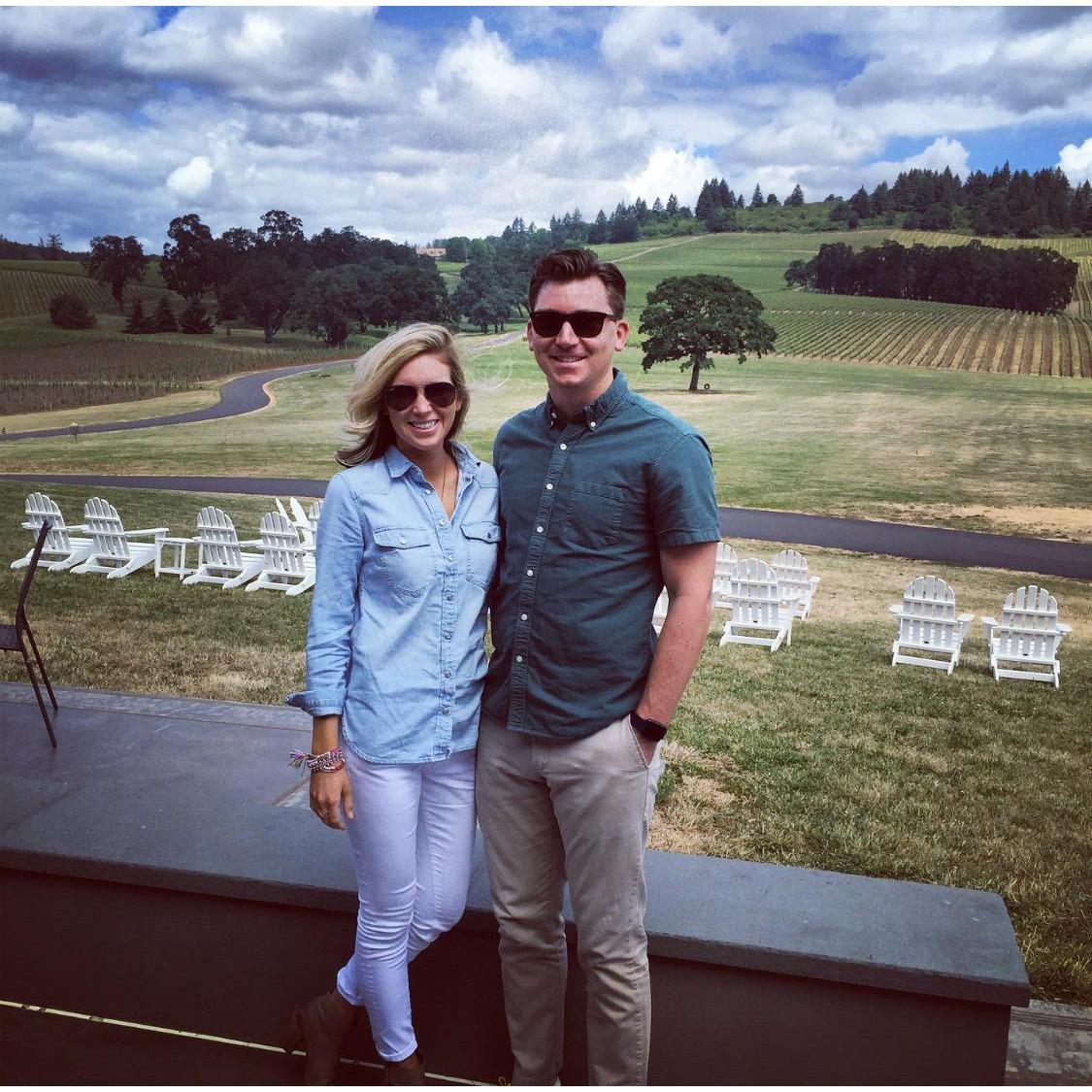 Willamette Valley vineyard, 2018