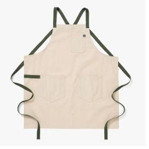 Sage White Crossback Apron - Ultimate Chef Style | Hedley & Bennett
