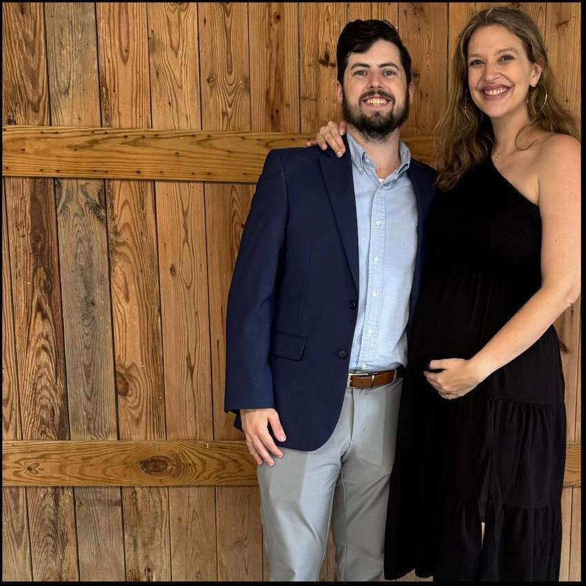 our friend's wedding with baby girl in tow!