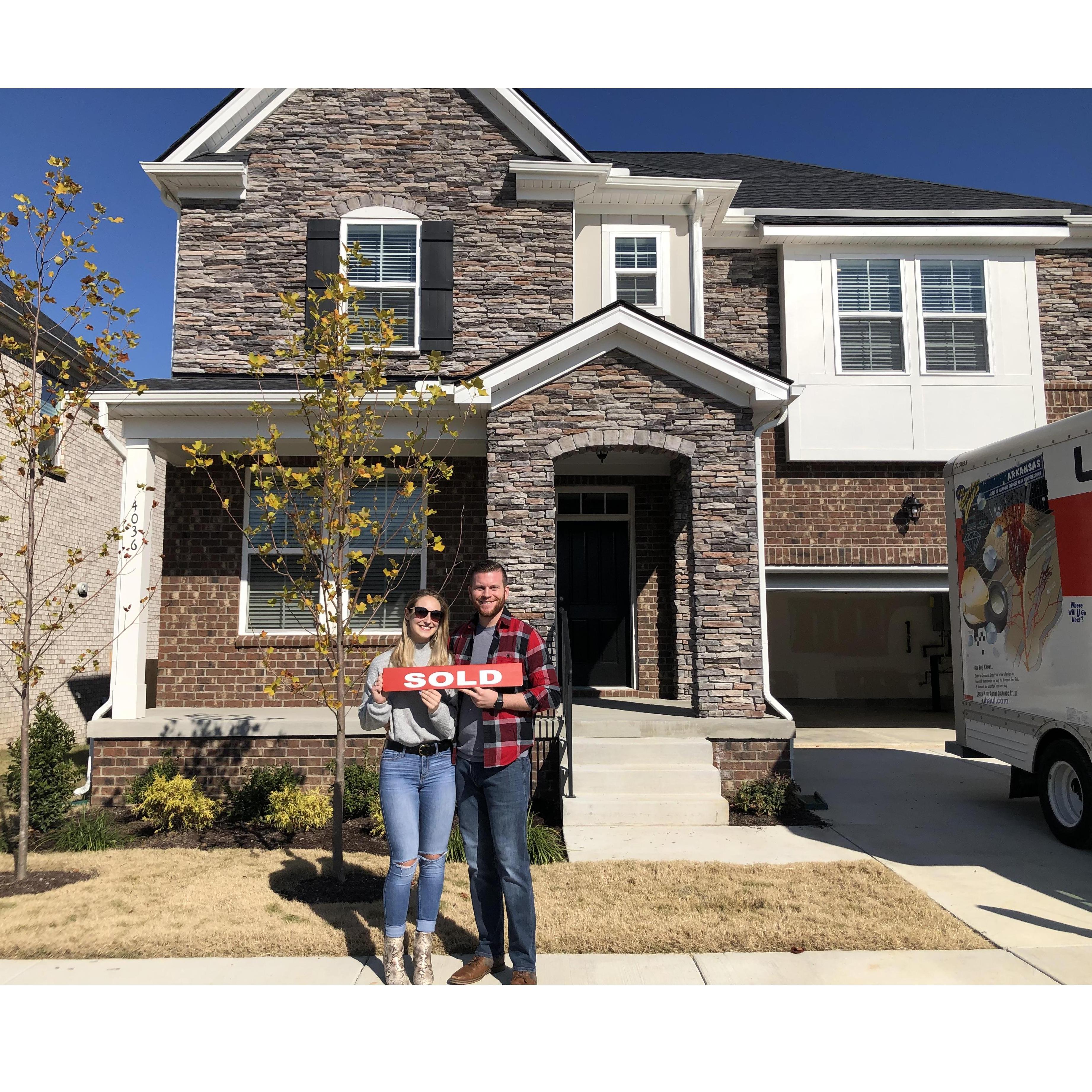 We bought our first house
November 8, 2019