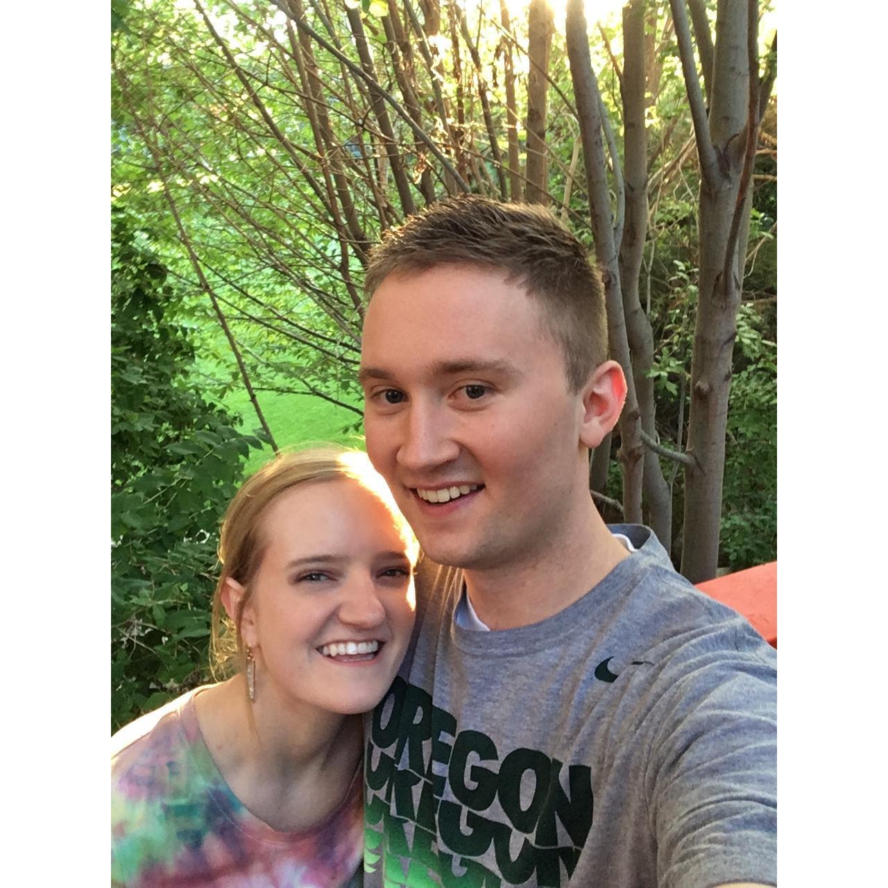 Another picture at the Thomas E. Ricks Gardens. We love spending time at that place. - July 2020
