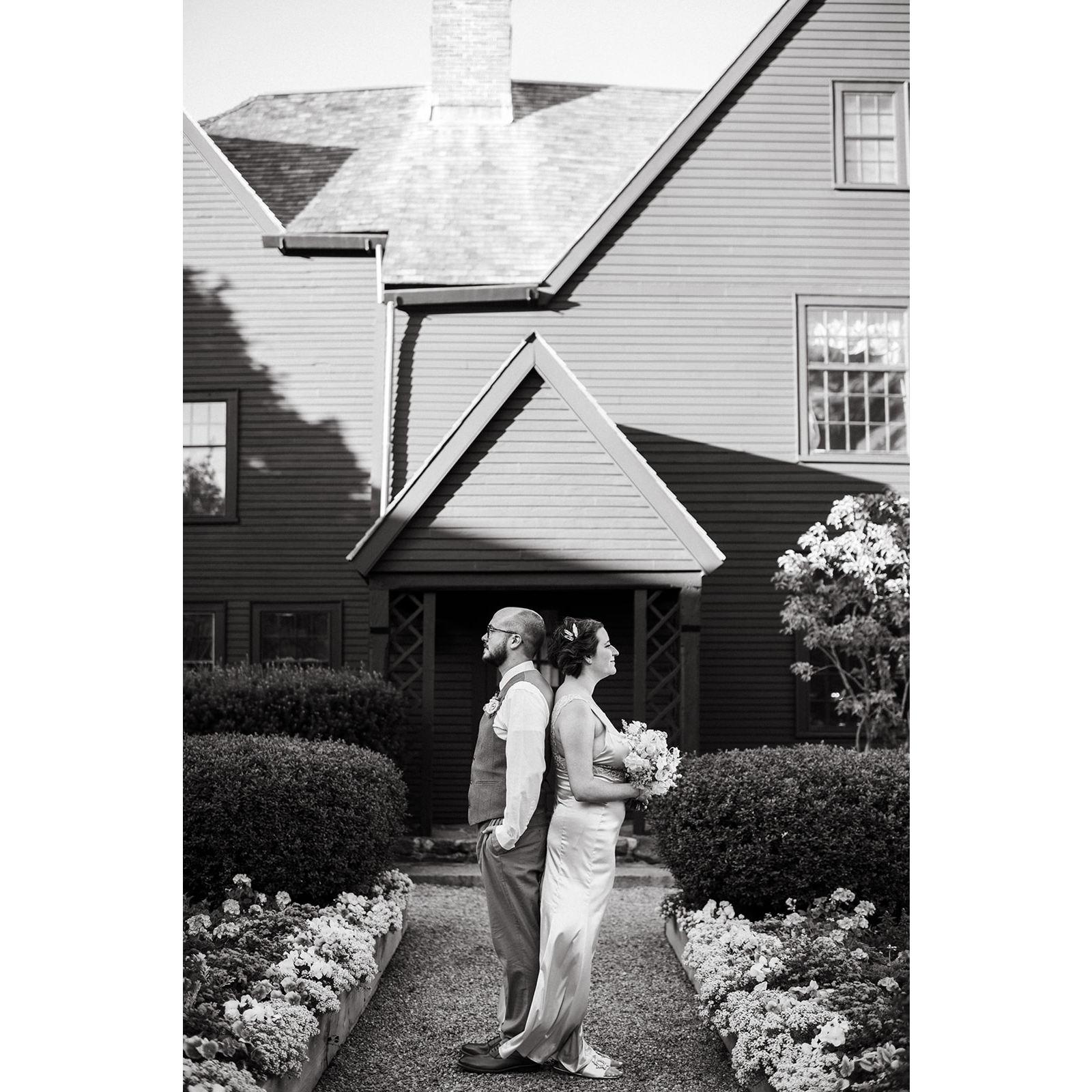The House of the Seven Gables served as a gorgeous backdrop for our ceremony.