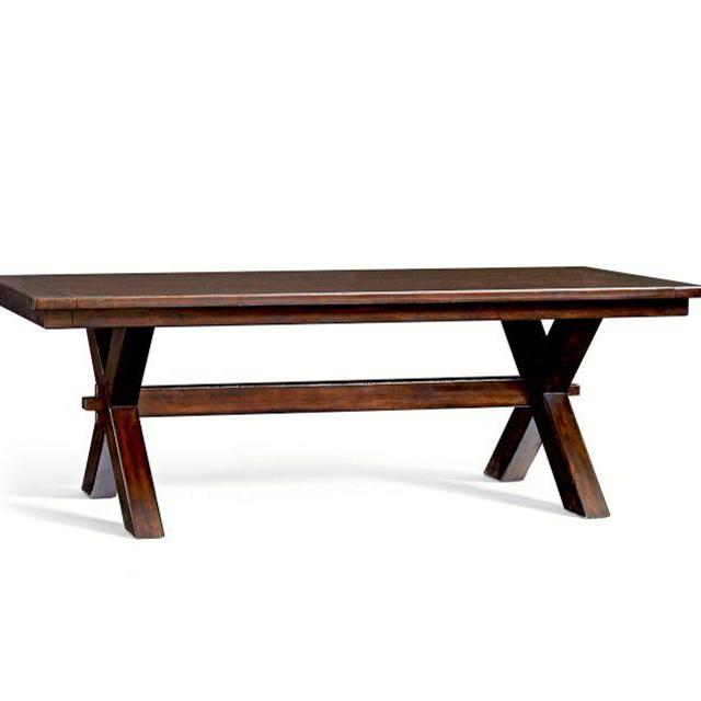 Toscana Extending Dining Table, Tuscan Chestnut, 88.5" - 124.5" L