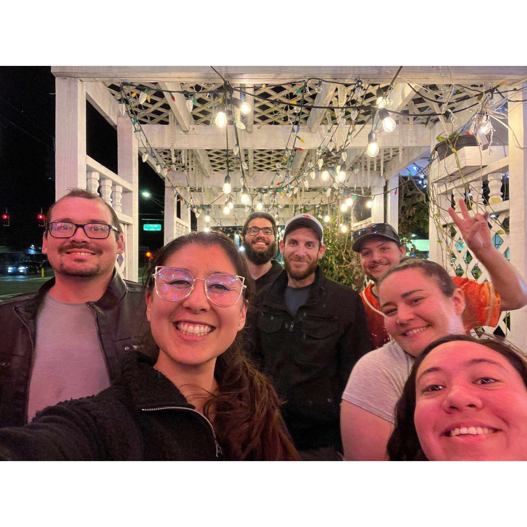 Post Volleyball Midnight Hangout with GBT Friends February 2024