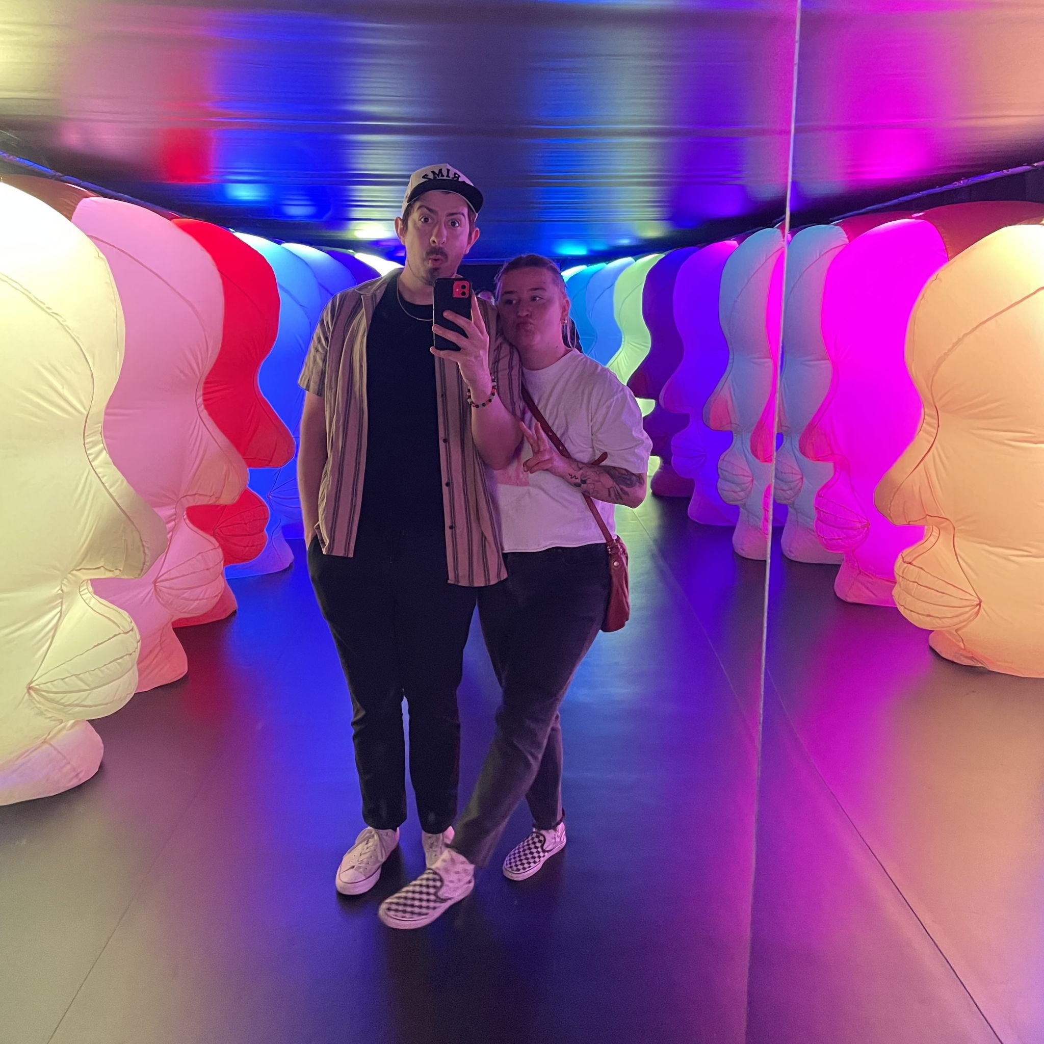 Lots of art exhibits and museums together.