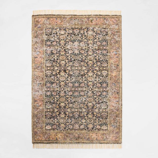 7'x10' Woven Persian Floral Area Rug - Threshold™ designed with Studio McGee