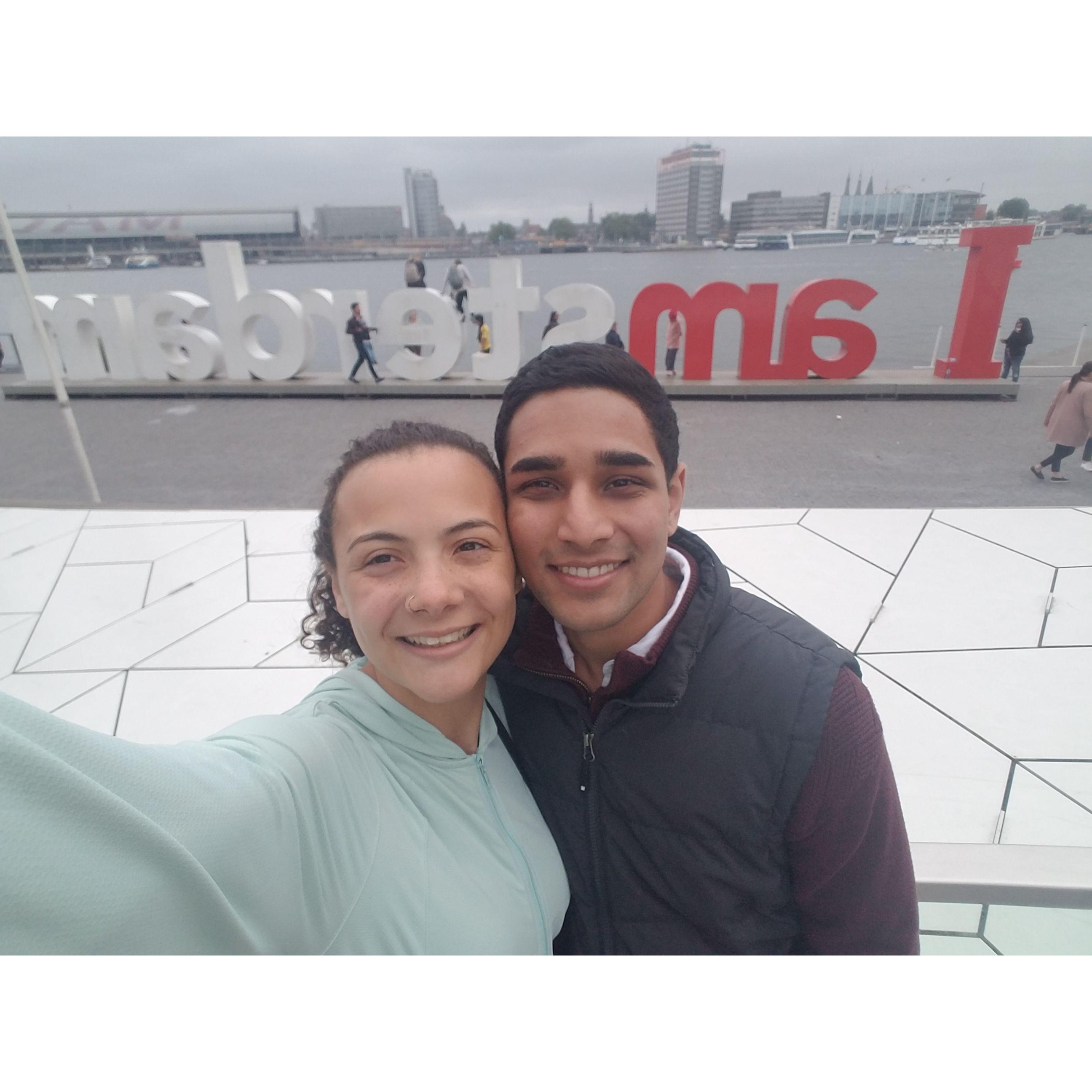 June 2018: First trip abroad to Amsterdam, we stayed for 1 week! Segmet then flew to Kyrgyzstan for an Archaeological field school!