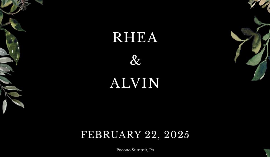 The Wedding Website of Alvin Breaux and Rhea Zannotti