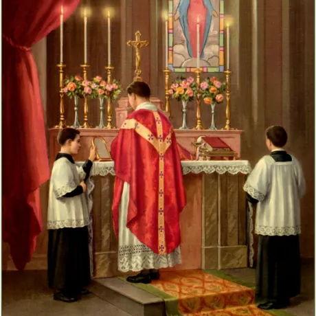 “Every Mass in which we participate fills us with countless graces.” —St. Alphonsus Liguori