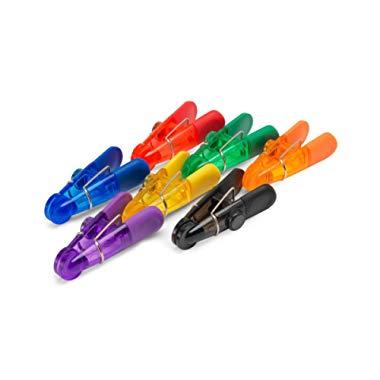Kizmos Bag Clips (Set of 7), Assorted - 5057494