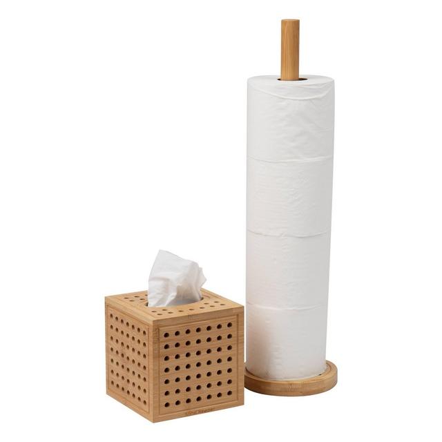 2pc Toilet Paper Refill and Tissue Box - Mind Reader