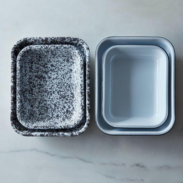 Enamel Roasting Pans (Set of 2)