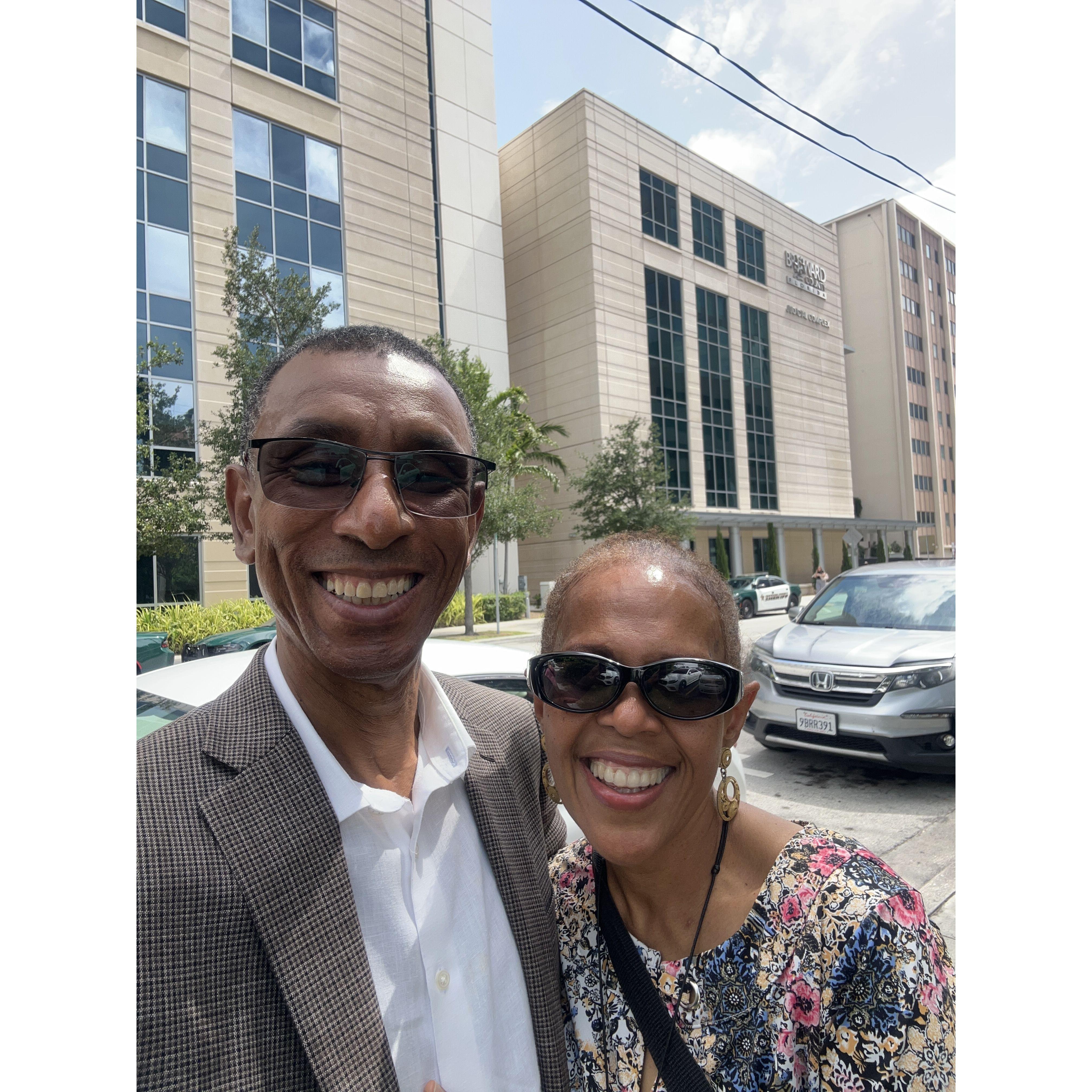 Marriage License Application Day at the Broward County Courthouse!