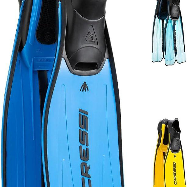 Cressi Adult Snorkeling Full Foot Pocket Fins, Good Thrust, Light Fin, Rondinella: Designed and Made in Italy