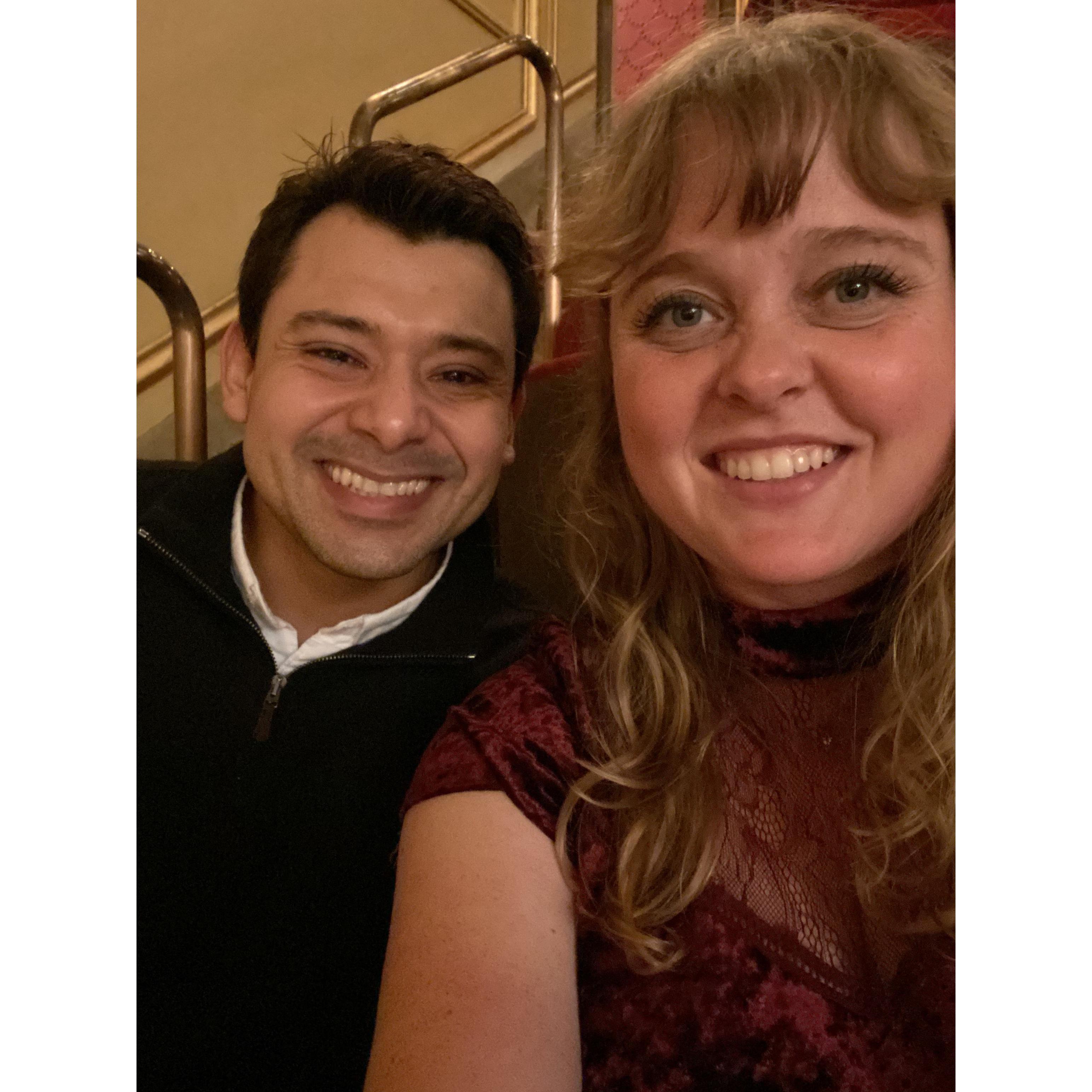 From the night we went to the Nutcracker!