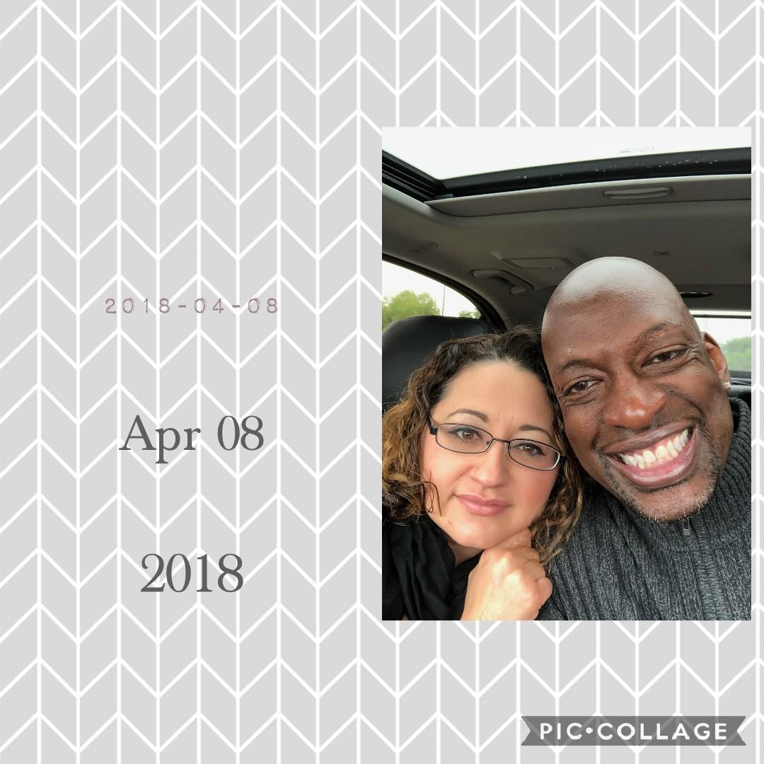 Our first Sunday service. 💕 First church date😊