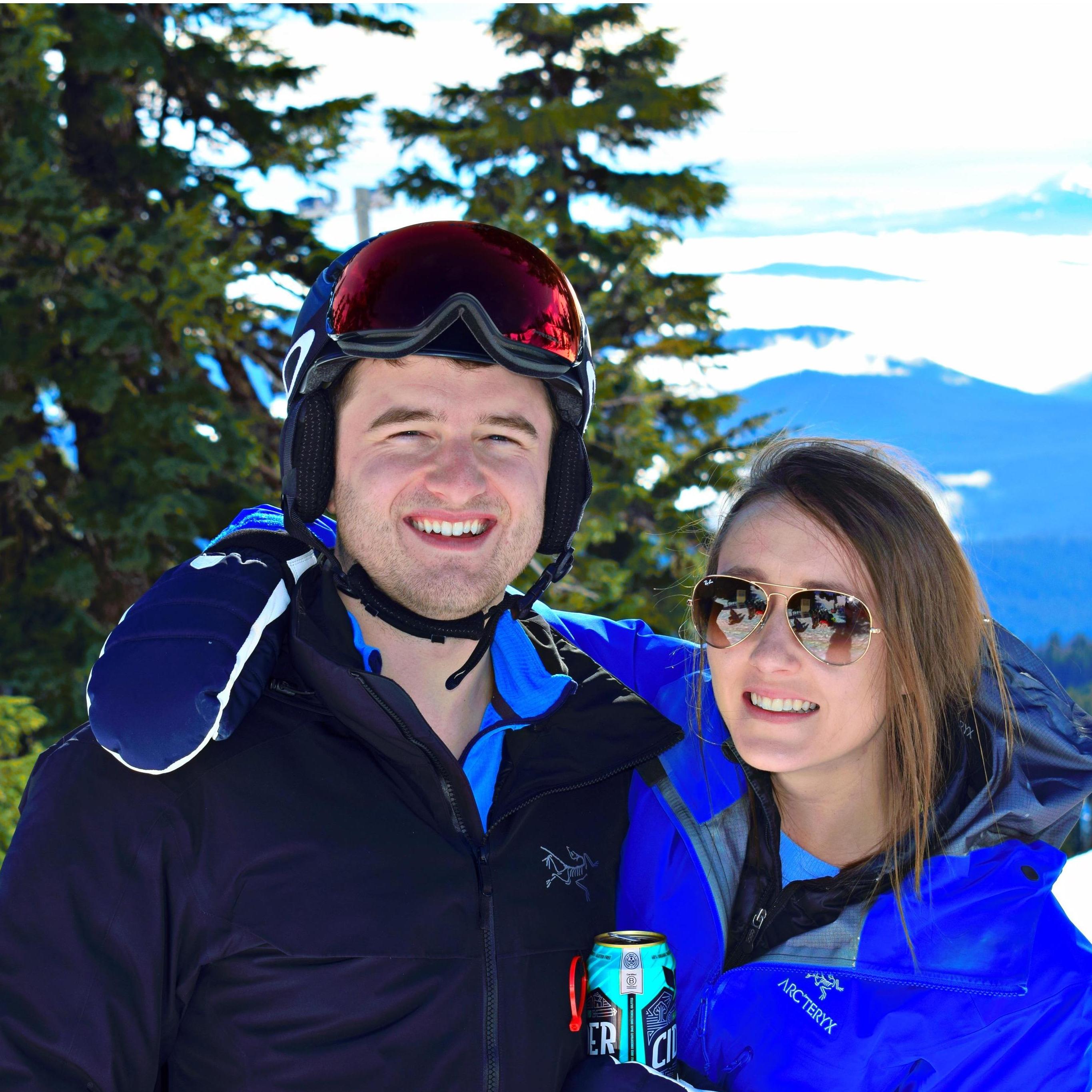 Skiing at one of our favorite mountains, Mt. Hood Meadows in Oregon. January 14th, 2017