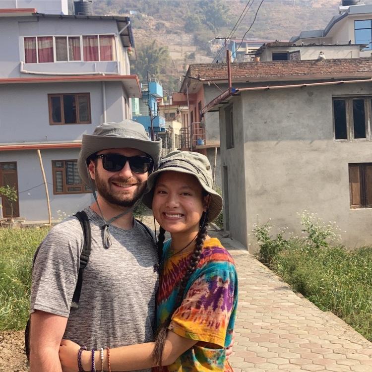 Our first homestay in Nepal at Nischal’s house