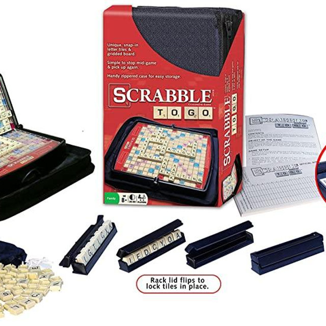 Winning Moves Games Scrabble to Go Board Game