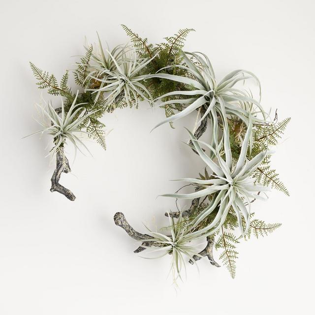 Artificial Air Plant Wreath