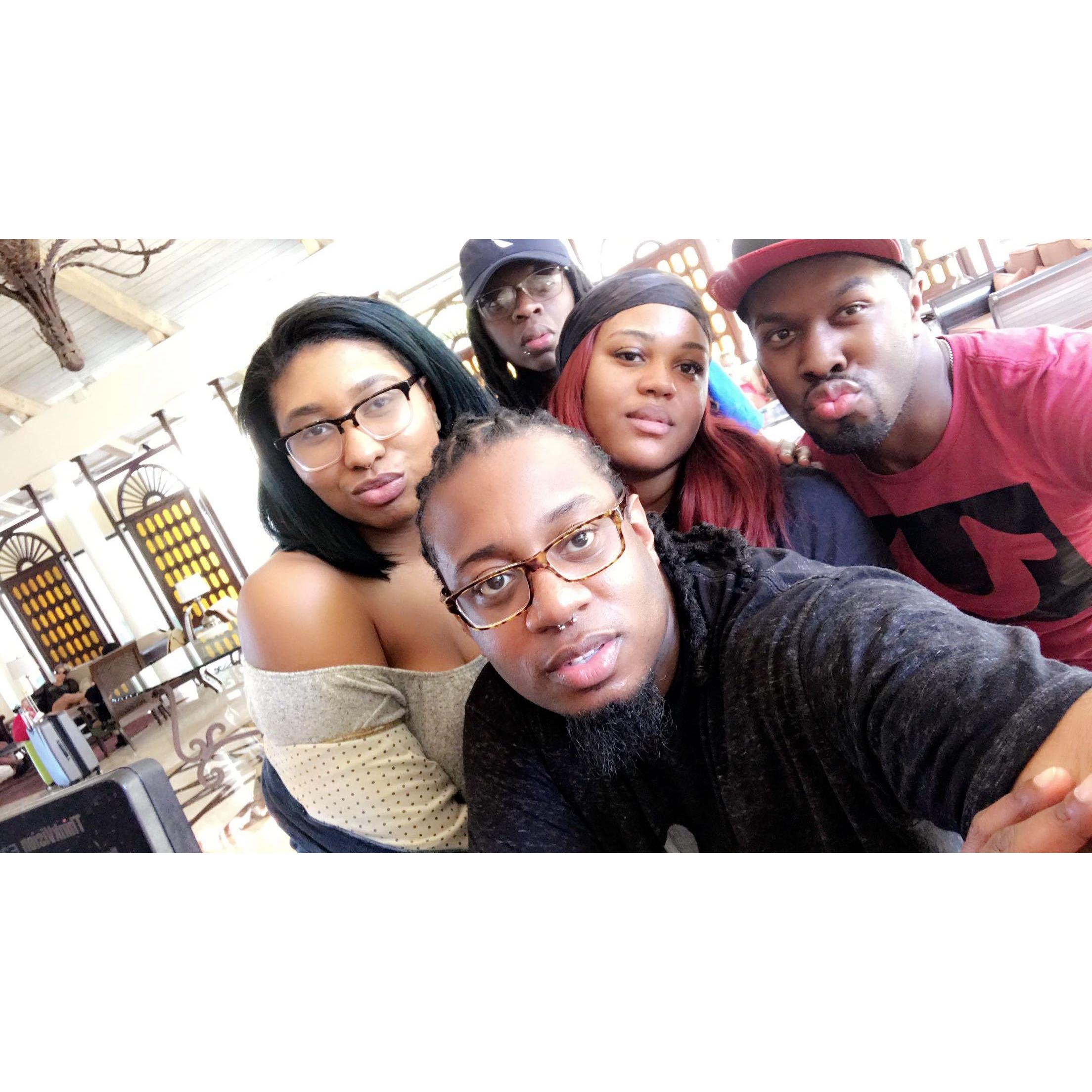 Ashley, Tileshia, Natesia, Dushawn and Ivan
