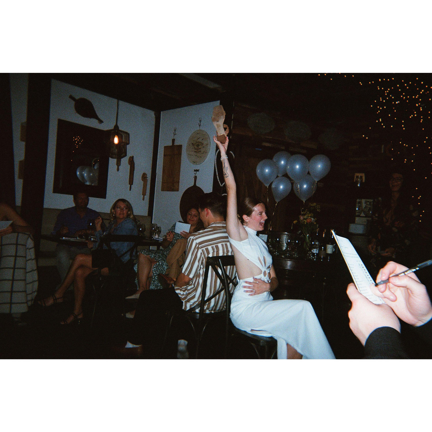 Our engagement party.