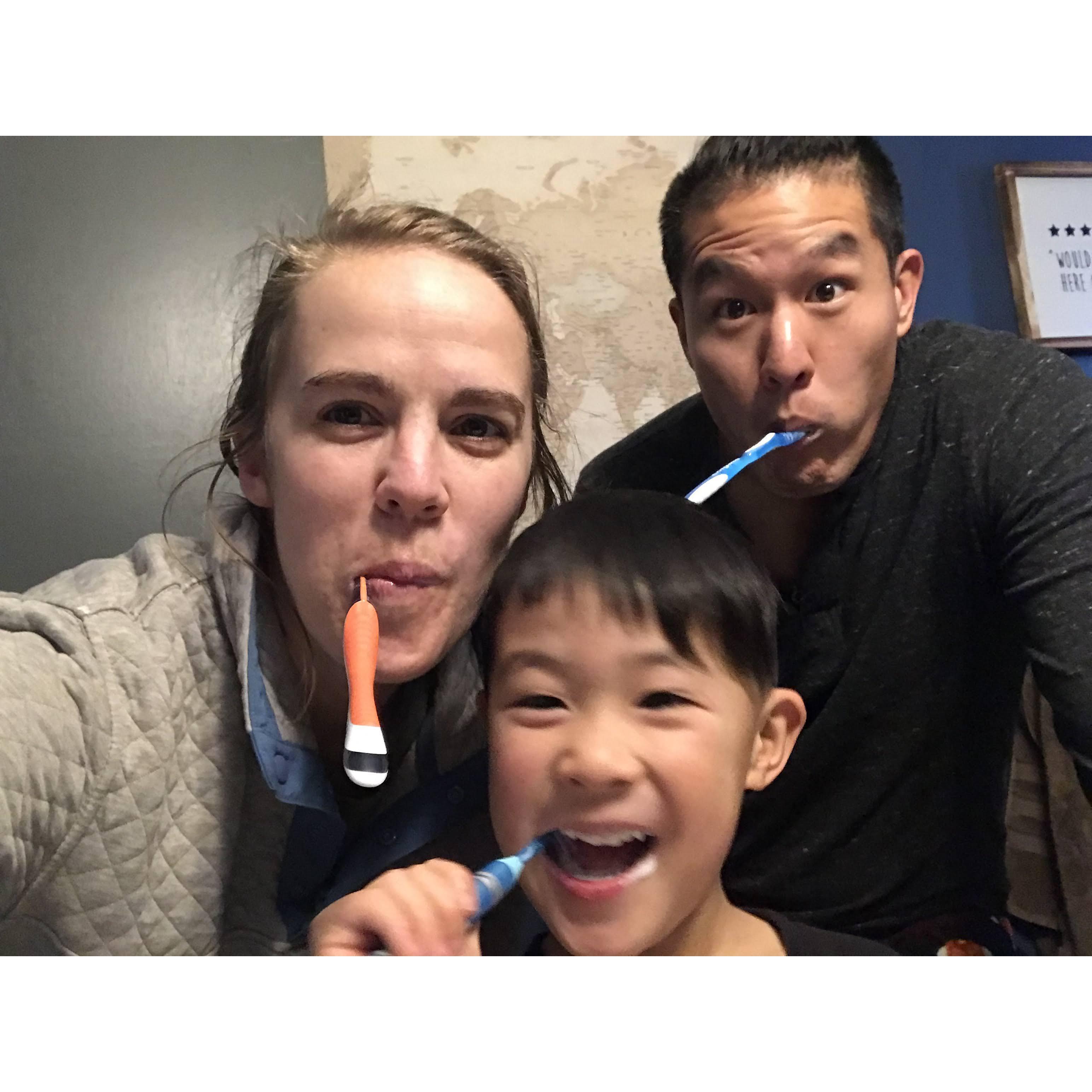 We believe in good dental hygiene