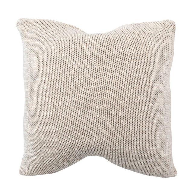Libbey Knitted Cotton Pillow Cover, McGee & Co