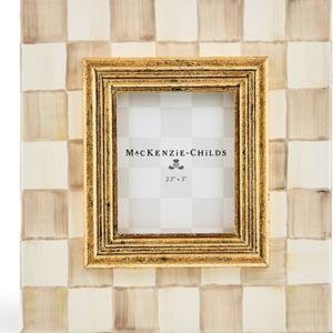 Mocha Check 2.5" x 3" Frame