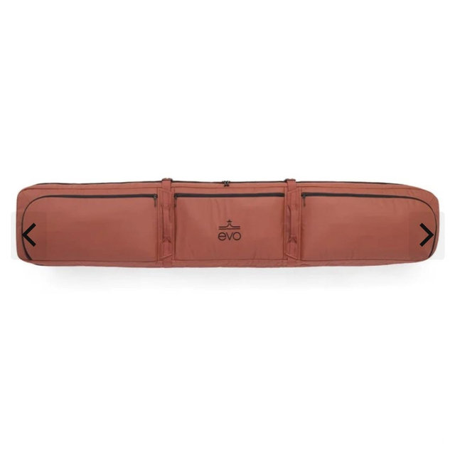 evo Deluxe Snowboard Roller Bag 2026 - 165 in Rust