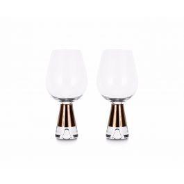 Tank Wine Glasses Copper x2