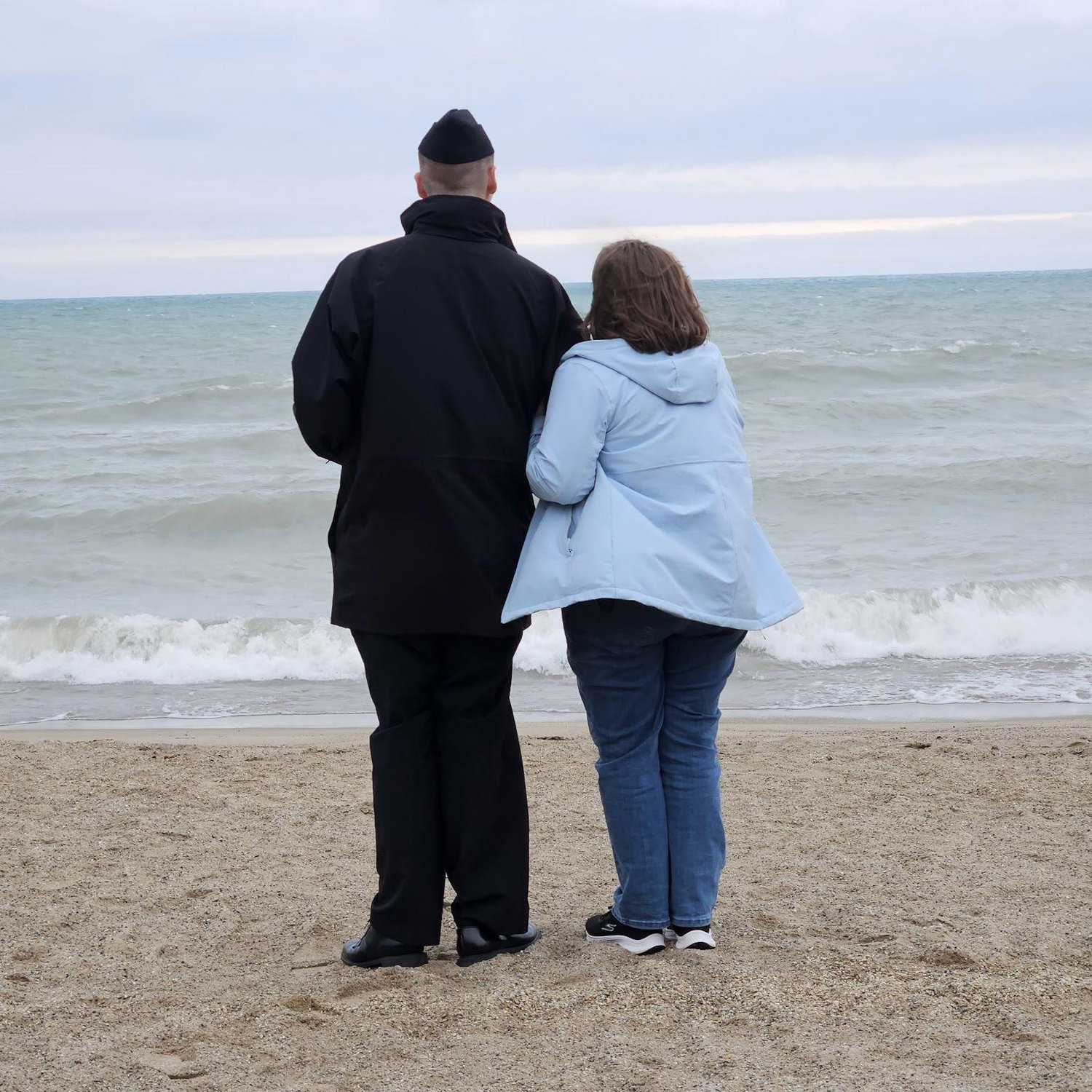 Proposal at Lake Michigan
