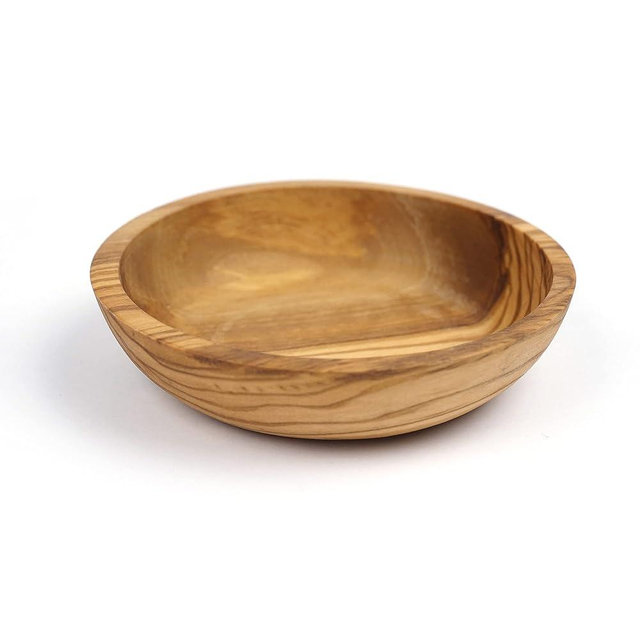 RSVP Natural Italian Olive Wood Kitchen Collection, Sauce Bowl, 3" Dia