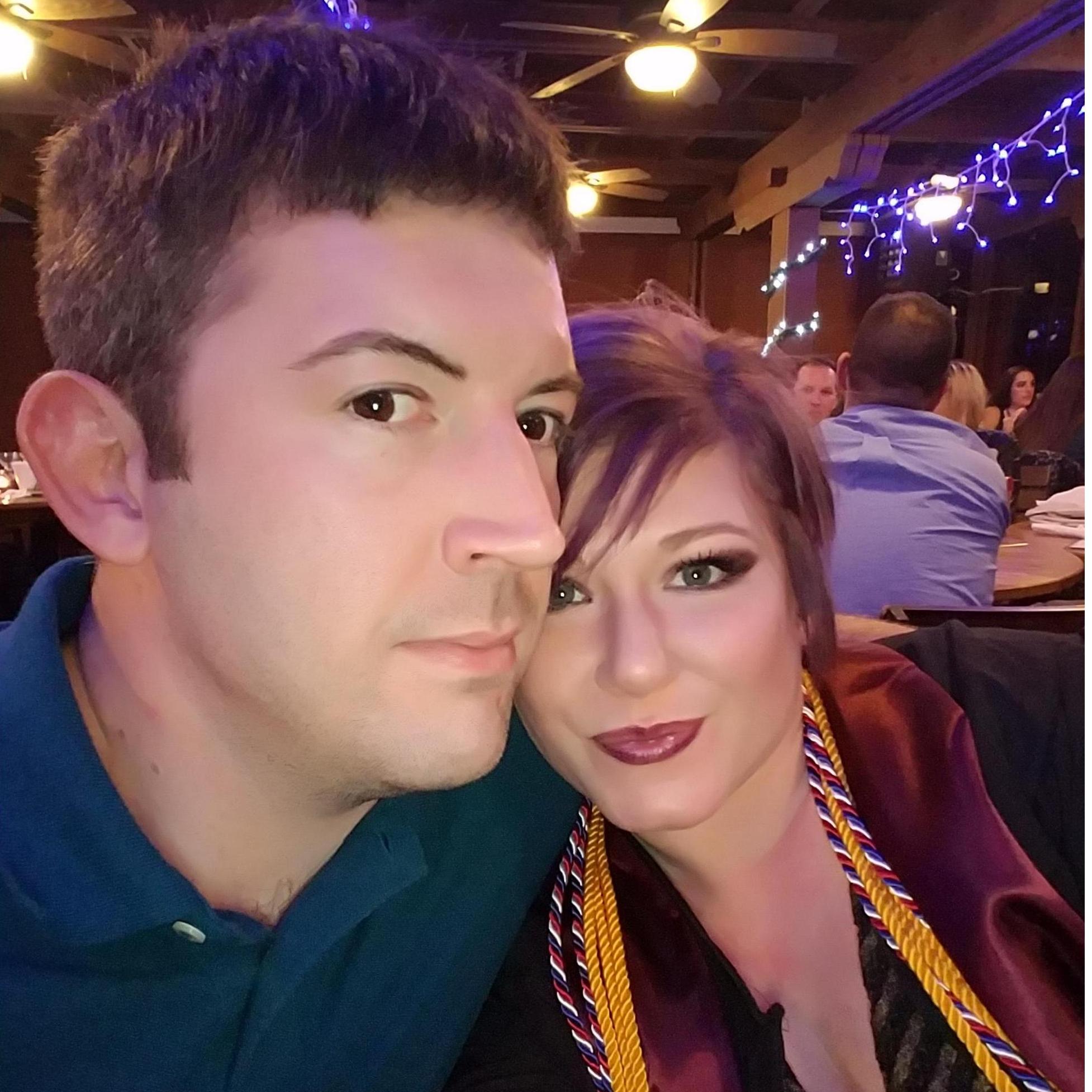 We've been by each other's side for all the big milestones. Carla graduated in 2016 thanks to Ben's support.