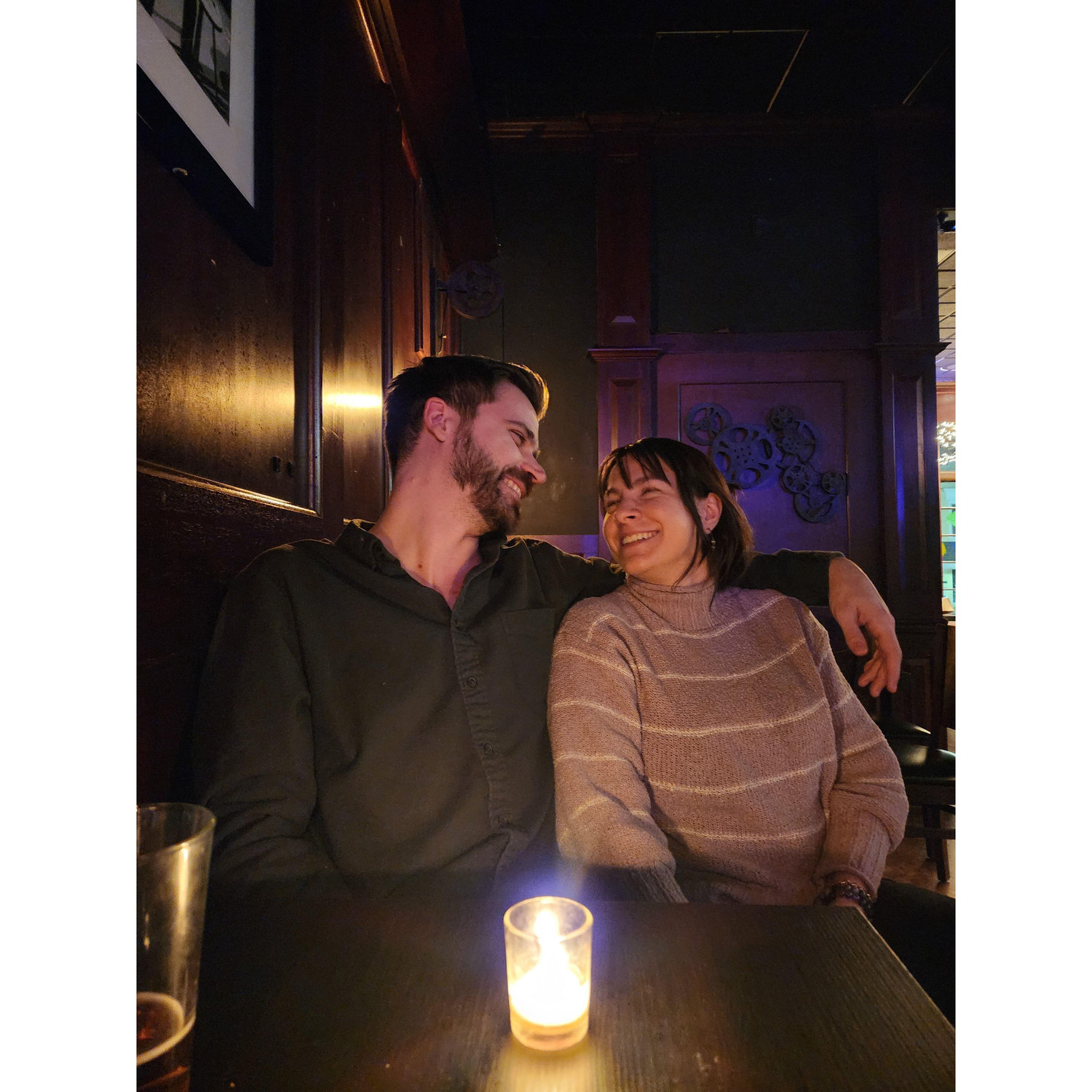 This was Pat's 29th birthday at a cute local bar. Pat & Ty got hammered on Happy Hour old fashions and I drove home that night lol