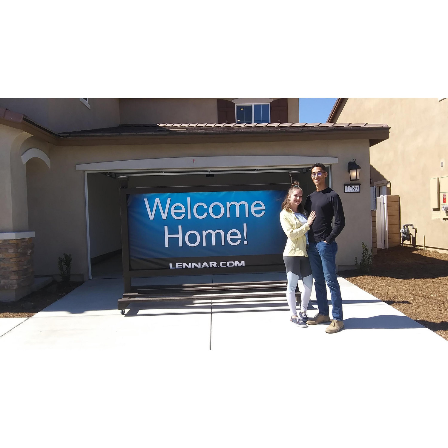Officially moving into our first home together