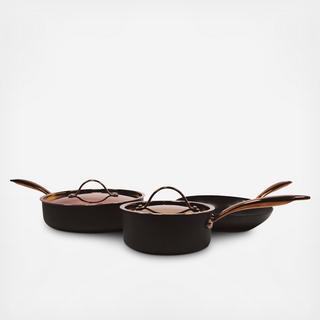 Ouro Hard Anodized 5-Piece Starter Set